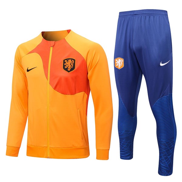 Giacca Paesi Bassi 2022-2023 Arancione Blu